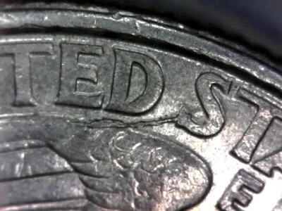 1998P Wash. Qtr - Die Crack Rev. Deteriorated die - 25c -See Pictures Circ! - Image 1 of 4