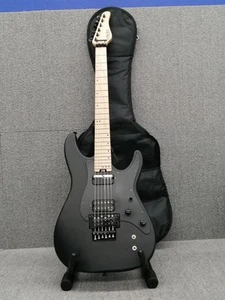 Schecter Sun Valley Super Shredder FR-S Satin Black ST w/Case From JAPAN - Picture 1 of 20