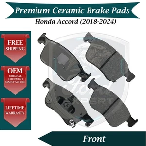 Akebono OEM Front Ceramic Brake Pads Kit For 2018-2024 Honda Accord 9 Yr Warr. - Picture 1 of 7