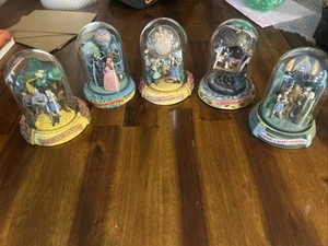 Set Of 5 Franklin Mint Wizard Of Oz Music Boxes Numbered  - Picture 1 of 24