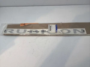 Decal OEM Mopar Jeep “ Rubicon” Silver Hood Decal 5JC82CA1AA - Picture 1 of 4