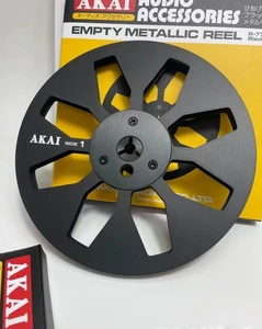 1 Pair 7'' 1/4 " AKAI Aluminum Take Up Reel for Reel-to-Reel Tape Recorders - Picture 1 of 7