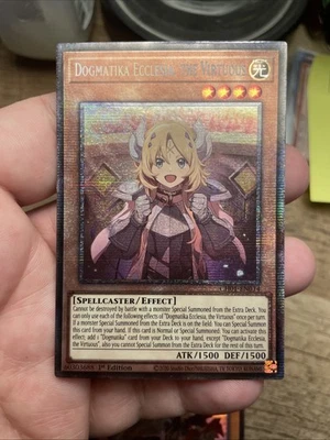Dogmatika Ecclesia, the Virtuous CH01-EN014 STARLIGHT RARE NM! +Bonus FREESHIP! - Image 1 of 4