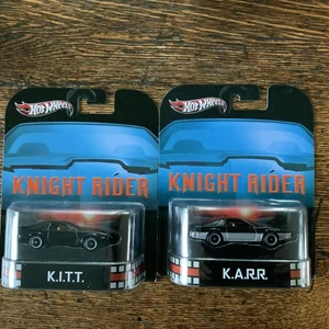 Hot Wheels 2013 Retro Entertainment Knight Rider K.A.R.R. TV Show Car X8929 - Picture 1 of 1