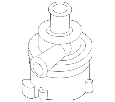 Подлинный вспомогательный насос Audi 6R0-965-561-A - Изображение 1 из 3