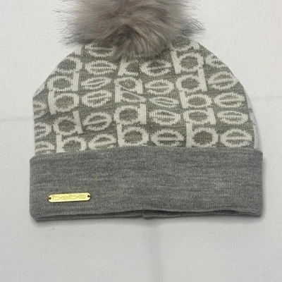 Lindo sombrero vintage gris claro Bebe Foto 1 de 3