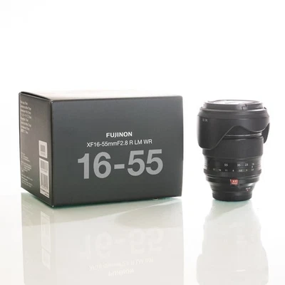 Fujifilm Fujinon XF 16-55mm F/2.8 R LM WR Wide Angle Zoom Lens w/Hood & Box - Image 1 of 2