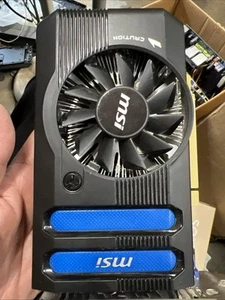 Msi V271 R7770-PMD1GD5 Graphics Card W/ Cooling Fan HDMI - Tested & Works - Picture 1 of 6