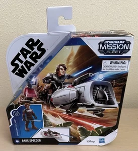 Hasbro Star Wars Mission Fleet BARC Speeder con figura de acción Obi-Wan Kenobi - Imagen 1 de 4