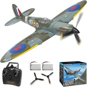 KAIMIO VOLANTEXRC 4-Channel RC Airplane Spitfire-Blue 400mm Wingspan RTF - Picture 1 of 9