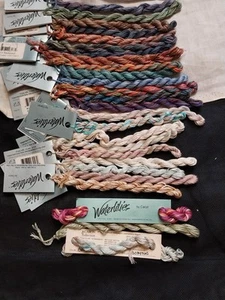 25X Caron Waterlilies 12 ply multicolored silk floss Needlepoint/cross-stitch - Picture 1 of 1