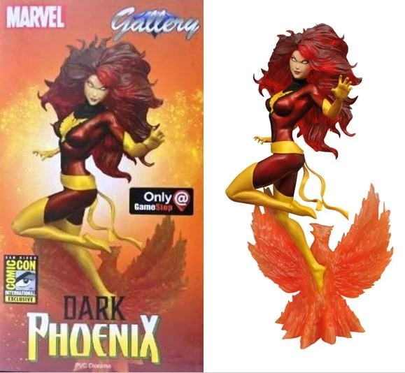 ЗАПЕЧАТАННАЯ 2017 SDCC эксклюзивная статуэтка Темного Феникса — ограниченный выпуск 6000 - Изображение 1 из 3