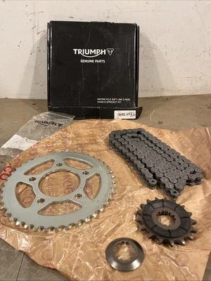 J5 全新 Triumph America 碳水化合物模型链条和链轮套件 - T2017290 — 第 1/4 张图片