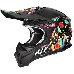 M2R X2.1 Graffiti PC-1 Kids Helmet - Picture 1 of 5