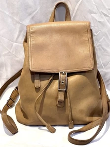 Mochila Coach antigua vintage Legacy de cuero tostado 9827 - Imagen 1 de 9