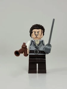 Lego Will Turner Minifigura Piratas del Caribe (poc026) - 4184 4182 3b - Imagen 1 de 3
