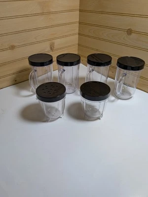 Magic Bullet Replacement Blender Cups.  Set Of 6 - Image 1 of 3