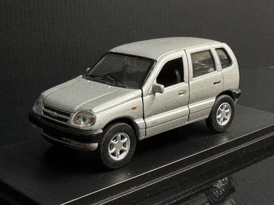 Lada NIVA Chevrolet серебро Welly СССР России URSS 1/36 1/39 1/43 масштаб - Изображение 1 из 4
