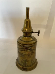 Antique 1885 French vintners pigeon oil lamp English version. As Shown - Picture 1 of 8