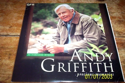 ANDY GRIFFITH ( PRECIOUS MEMORIES: 33 Hymns ) 2 LP w/ LEE SKLAR Dean Parks NM- - Image 1 of 2