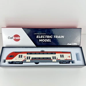 Caltrain Modernization Limited Edition Electric Train Model CalMod Double Decker - Picture 1 of 24