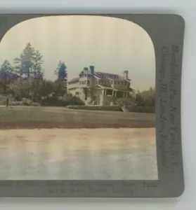 State Game Lodge Custer State Park Black Hills SD South Dakota Stereoview - Picture 1 of 4