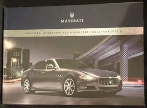 2008 MASERATI QUATTROPORTE AND S Original Sales Brochure - Bild 1 von 1