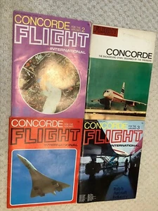Concorde FLIGHT Magazines featuring SSC Concorde - Picture 1 of 3