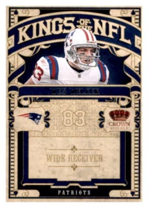2010 Preferred Crown Royale Wes Welker NFL Insert Set Break Patriots #10 - Picture 1 of 2