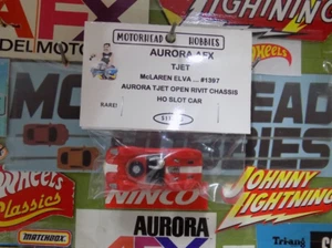 AURORA AFX TJET, McLAREN ELVA, OPEN RIVET CHASSIS, HO SLOT CAR, #1397 - Picture 1 of 5