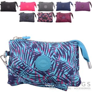 Ladies Womens Large Polyester Multi-Compartment Purse / Clutch / Money Holder - Picture 1 of 28