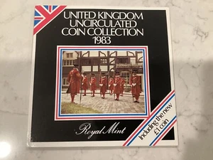 1983 Royal Mint ~ Vereinigtes Königreich Stempelglanz 8 Münzen Sammlung Set ~ SCHÖN! - Bild 1 von 6