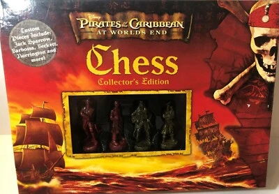 Disney Pirates of the Caribbean Chess At Worlds End Collectors Edition Game 2007 - Image 1 of 4