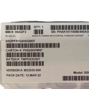 INTEL SSD P5801X 400GB E1.S SSDPFR1Q400GBEF PCIe 4.0 x4 NVMe - Picture 1 of 2
