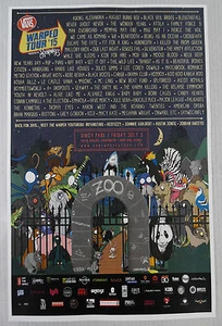 Vans Warped Tour '15 Konzert Poster 11" x 17" KOSTENLOSER US-VERSAND - Bild 1 von 1