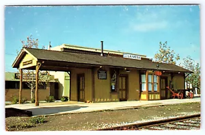 LA Mesa Railroad Depot California Eisenbahnmuseum Postkarte Postkarte A310 - Bild 1 von 2