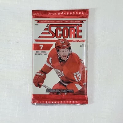 🔥 2012-13 Score 🔥 Panini 🔥 NHL Hockey 🔥 Factory Sealed Pack 🔥 7 Cards 🚀✈️ - Image 1 of 2