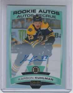 19/20 OPC Platinum Boston Bruins Karson Kuhlman Rainbow Auto RC card #R-KK - Picture 1 of 2