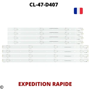 KIT 8 BANDES LED PHILIPS 47PFH4109/88 , 47PFL5708F7 47PFG410978 , TPT470H1DUJFFE - Imagen 1 de 1