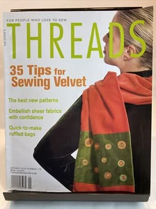 Taunton's Threads Magazine January 2005 #116 See Pics for Articles - Imagen 1 de 3