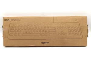 Logitech K120 Kabelgebundene Business Tastatur QWERTY US-Englisch - Bild 1 von 4