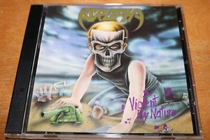 ATROPHY Violent By Nature CD DEATH METAL Thrash SLAYER Exodus ORIGINAL 1990 RARE - Picture 1 of 4
