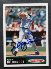 2002 Topps (Total) SIGNED: Nick Bierbrodt, RAYS #950