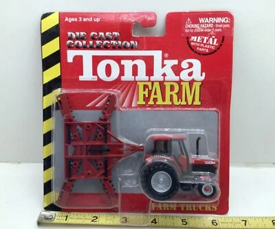 Maisto Tonka Farm Die Cast Collection 88 Tractor & Multi-Plow Unopened Package - Image 1 of 4