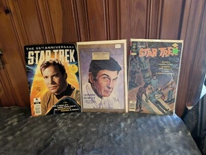 Star Trek Leonard Nimoy Captain Kirk Spock Konvolut 2 Comics und 1 Magazin - Bild 1 von 13