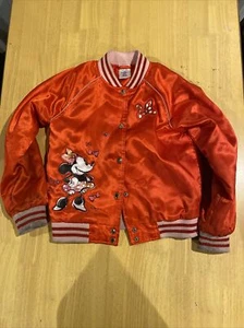 Vintage Disney Store Mickey Mouse Varsity Style Jacket  7/8 - Picture 1 of 7