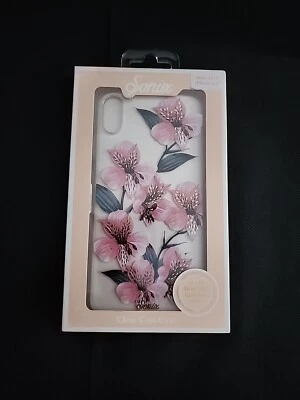 Funda protectora transparente para teléfono celular Sonix Tiger Lilly floral iPhone 6,5" 2018 Foto 1 de 4