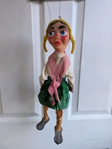 Vintage 1930s-1940's Mexican Marionette Puppet - Picture 1 of 8
