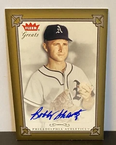 Autógrafo Bobby Shantz 2004 Fleer Greats of the Game # GBA-BS - Imagen 1 de 2