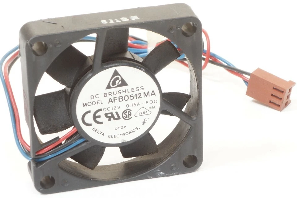 Delta Electronics AFB0512MB 50x50x15mm Cooler Master Ventola Dc 12V 0.12A 1.44W - Immagine 1 di 1